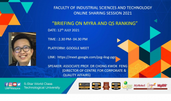 FIST SHARING SESSION: BRIEFING ON MYRA AND QS RANKING